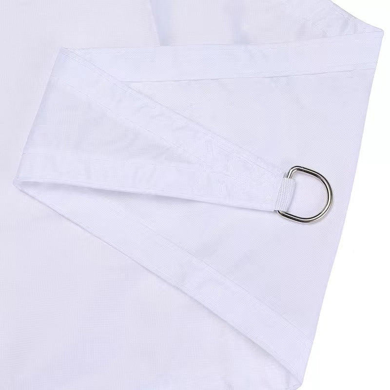 Outdoor Sunshade Sail Thickened Polyester Oxford Cloth Waterproof Courtyard Sunshade Canopy Rainproof Thickened