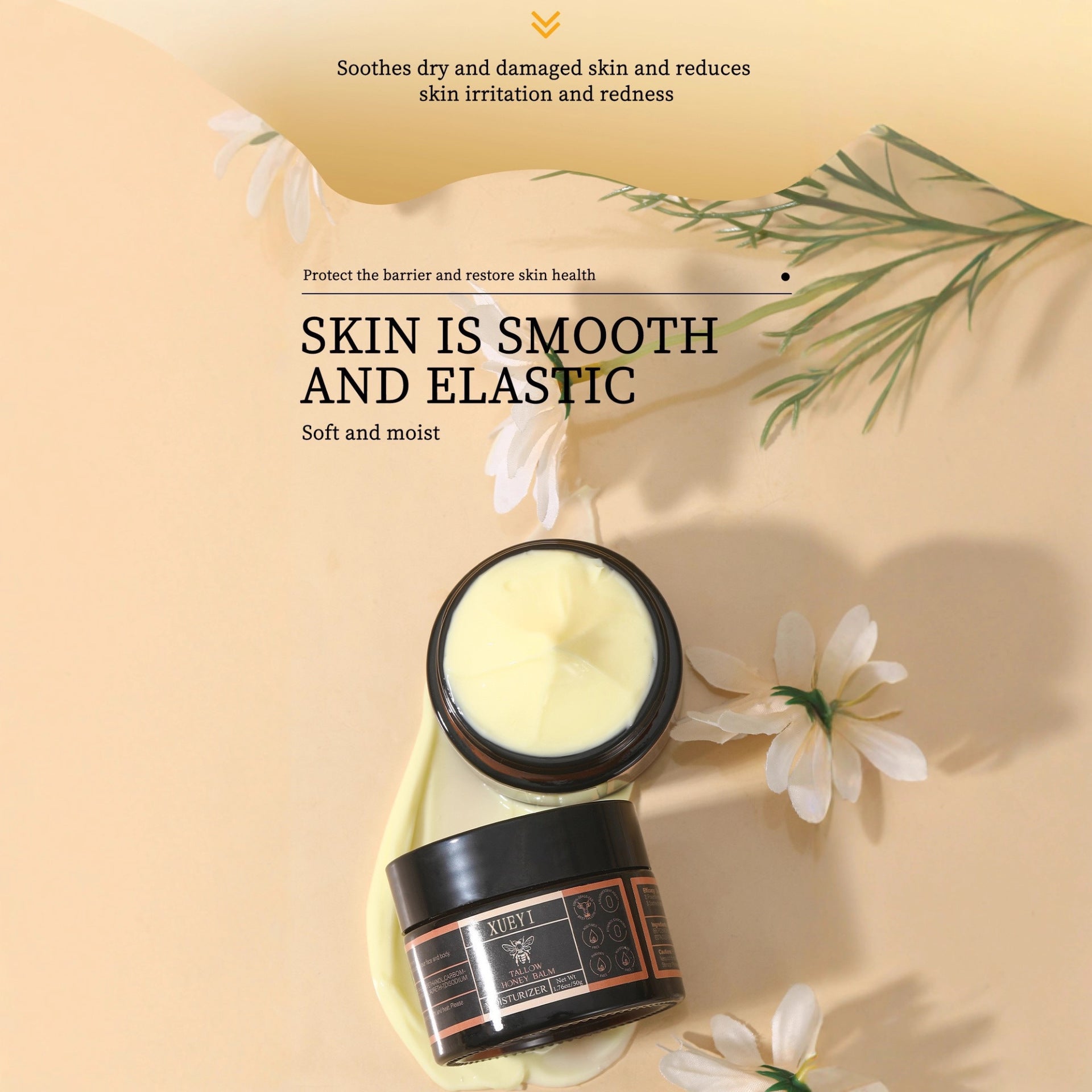 In Stock Moisturizing Skin Cream Grass-Fed Organic Face Cream Moisturizing Cream Body Lotion Skincare Lip Balm