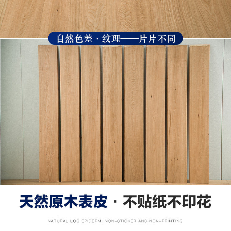 In stock wholesale Door-to-Door Installation Oak Multi-layer Small Knot Locking Solid Wood Flooring Eco-friendly Underfloor Heating Composite Flooring