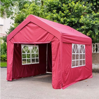 Night Market Stall Internet Celebrity Tent Courtyard Outdoor Foldable Advertising Rainproof Sunshade Four-Corner Umbrella Parking Shed