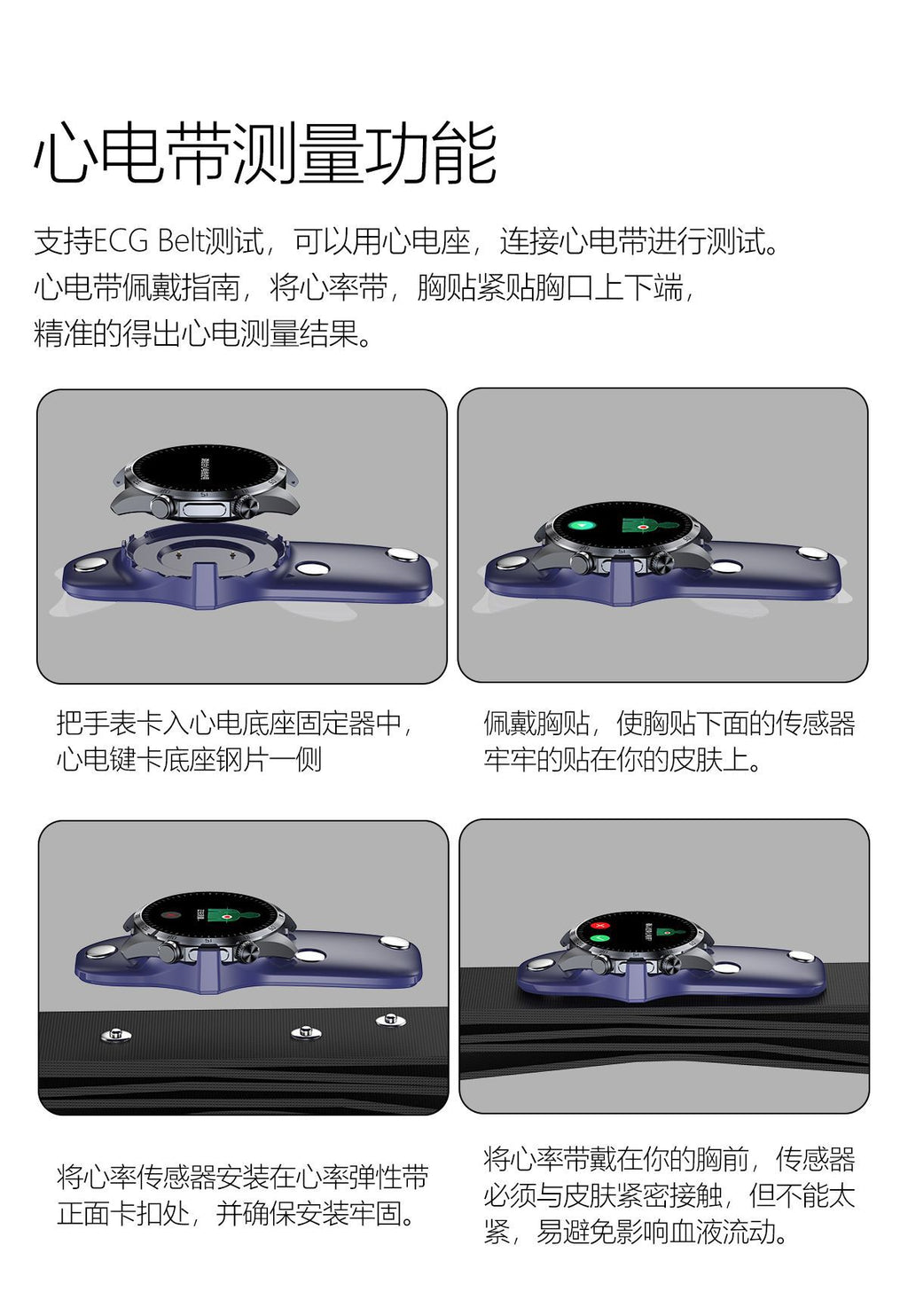 tk29Smart Watch Pulse Massage ECG Body Fat Blood Sugar Blood Lipid Health Monitoring Smart Watch Wholesale In Stock