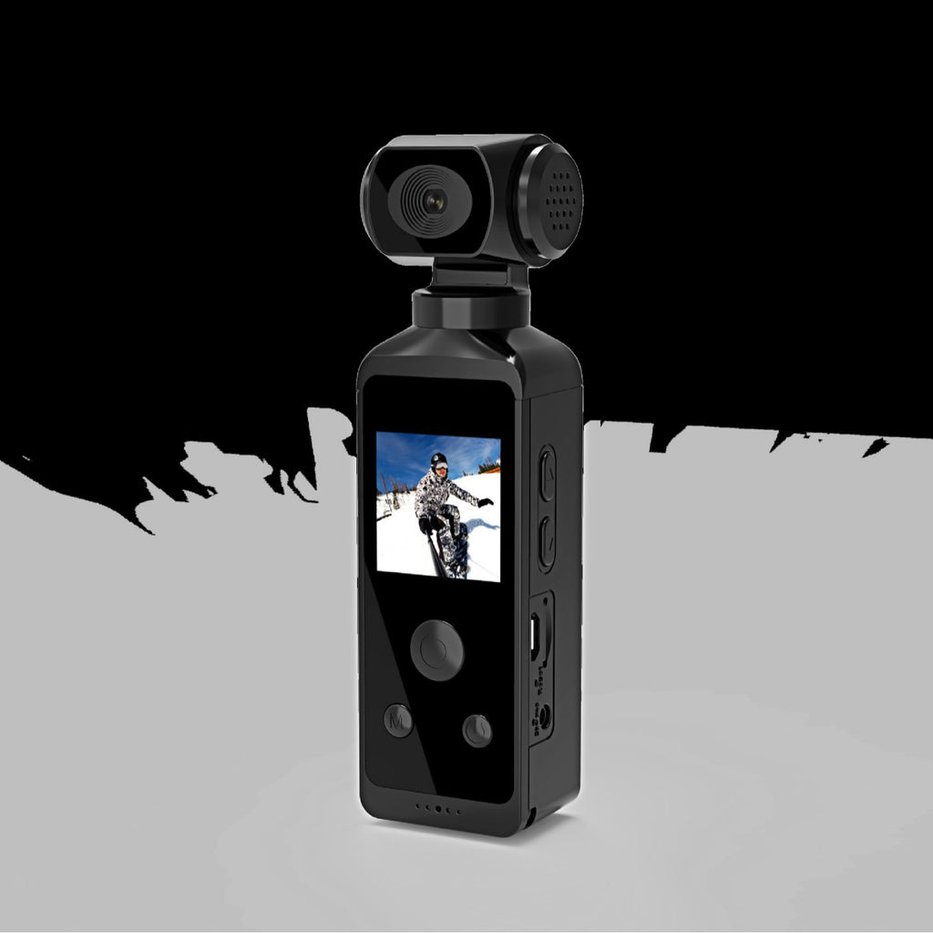 New4K Sports Digital Camera270Degree Rotating Lens Action Camera High Definition Handheld Camera