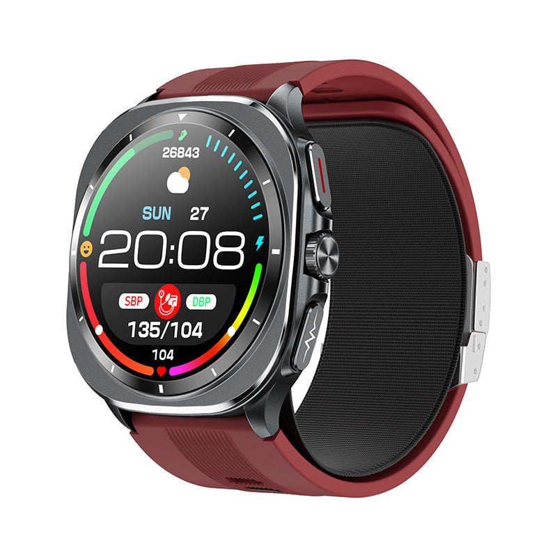 TK65Air Pump Blood Pressure Health Smartwatch Support nfc Alipay One-Click Blood Sugar and Heart Rate Bluetooth Watch