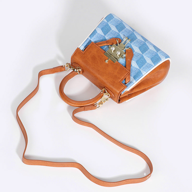 Internet Celebrity Kelly Small Square Bag for Women, Fashionable New Simple Handbag, Student Shoulder Crossbody Bag, Trendy Women's Bag Wholesale