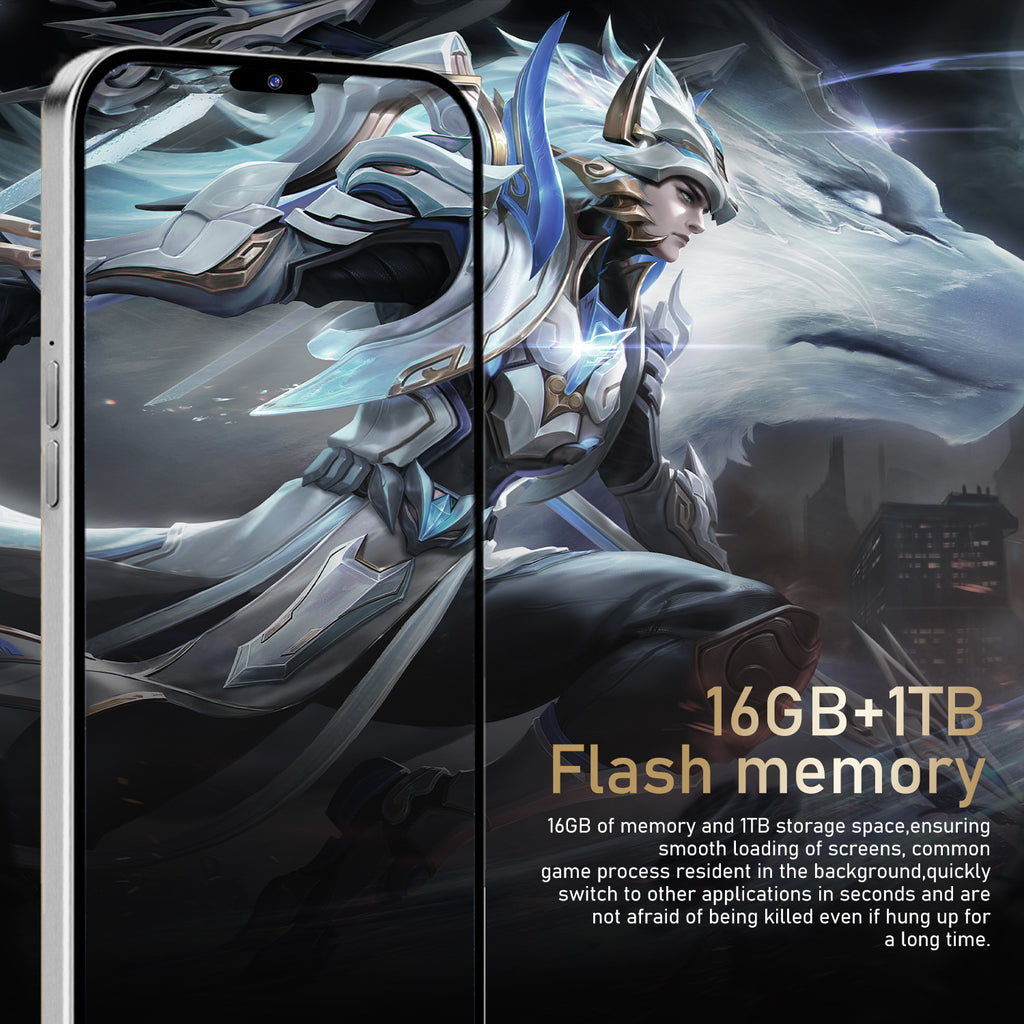 New model exclusive i15 Pro Max Intelligence5G Mobile Phone16+1T Android Phone Factory Price