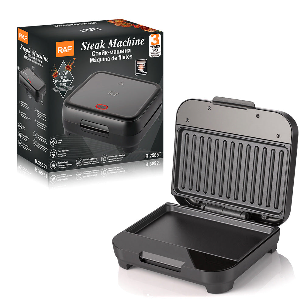 RAF European Standard Household Steak Maker Breakfast Maker Sandwich Maker Toaster Multifunctional Grill2585