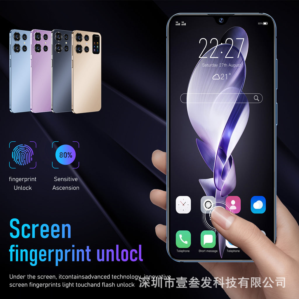 S24 Ultra Popular2+16G 7.0Inch5G All-in-One Factory New Smartphone