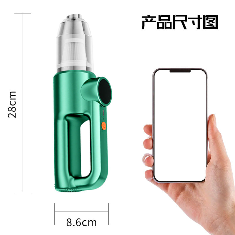 New Car Vacuum Cleaner Super Powerful Suction Car Household Handheld Small Car Wireless Vacuum Cleaner