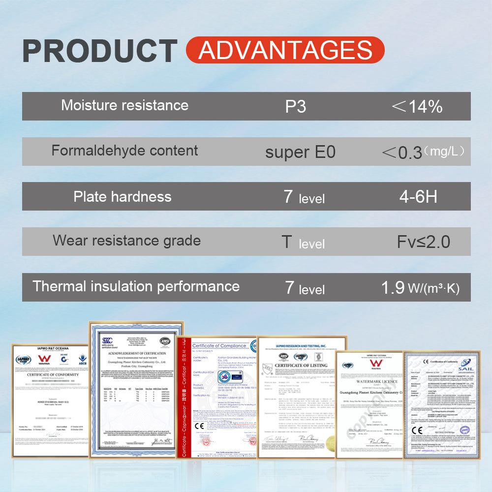 Best Simple Melamine Dark Black Luxury Large Modular Solid Wood Kitchen Cupboard Pantry Cabinet Set