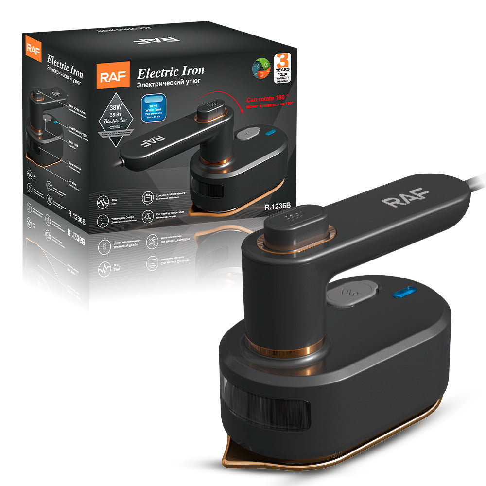 RAF EU Standard Handheld Steam Iron Portable Garment Steamer Home Business Travel Mini Iron