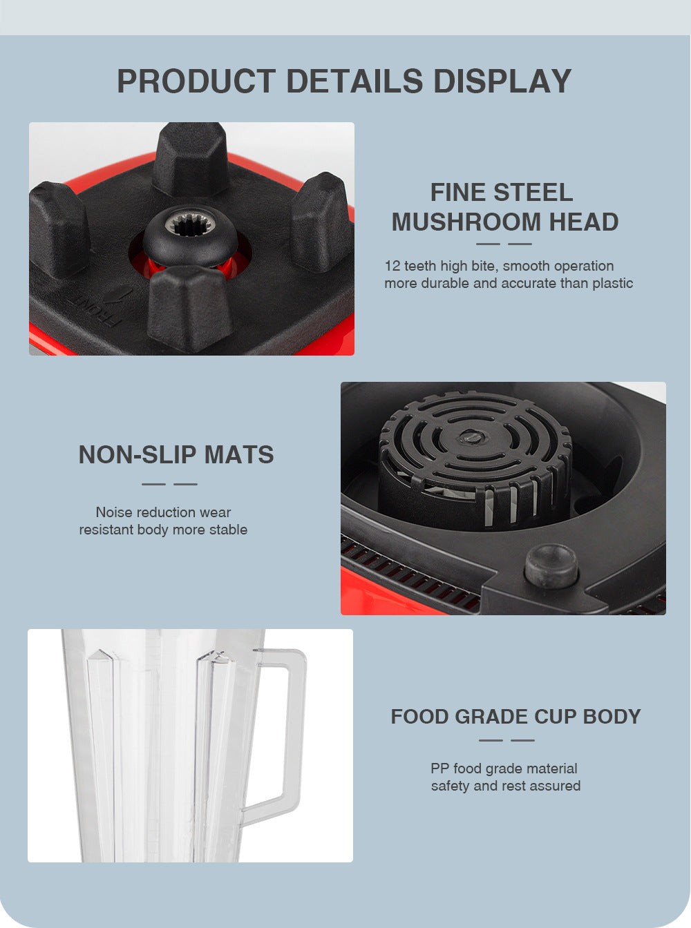 European Standard Blender Household High-Speed Blender Smoothie Cooking Machine Soy Milk Fruit Juicer