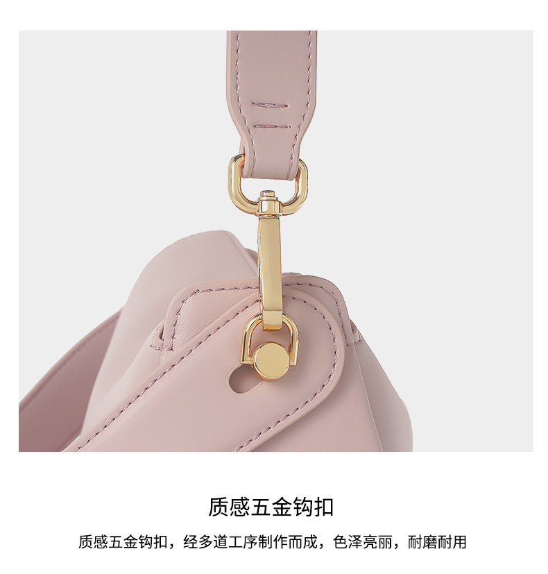 Korean Style Versatile Crossbody Bag Large Capacity Fashion Women's Bag Single Shoulder Bag High-end Luxury Commuting Handbag Dumpling Bag for Women