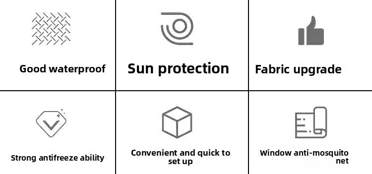Disaster Relief Tent Standard Civil Affairs Outdoor Emergency Site Civilian Site Engineering Cotton-Padded Cold-Proof Rain-Proof Emergency Tent