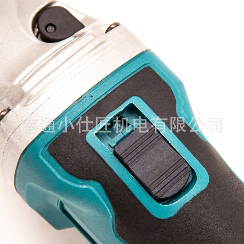 Cross-Border Foreign Trade Dropshipping Cordless Lithium Battery Angle Grinder High-Power Industrial Grade Cutting Grinding Angle Grinder for Home Use