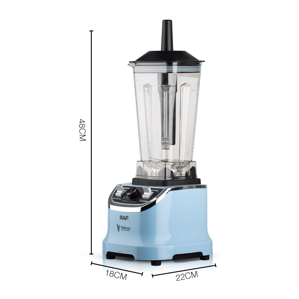 European Standard Blender for Home and Commercial Use, Smoothie Multi-Functional Food Processor, High-Speed Blender, Soy Milk Maker, Fruit Juicer
