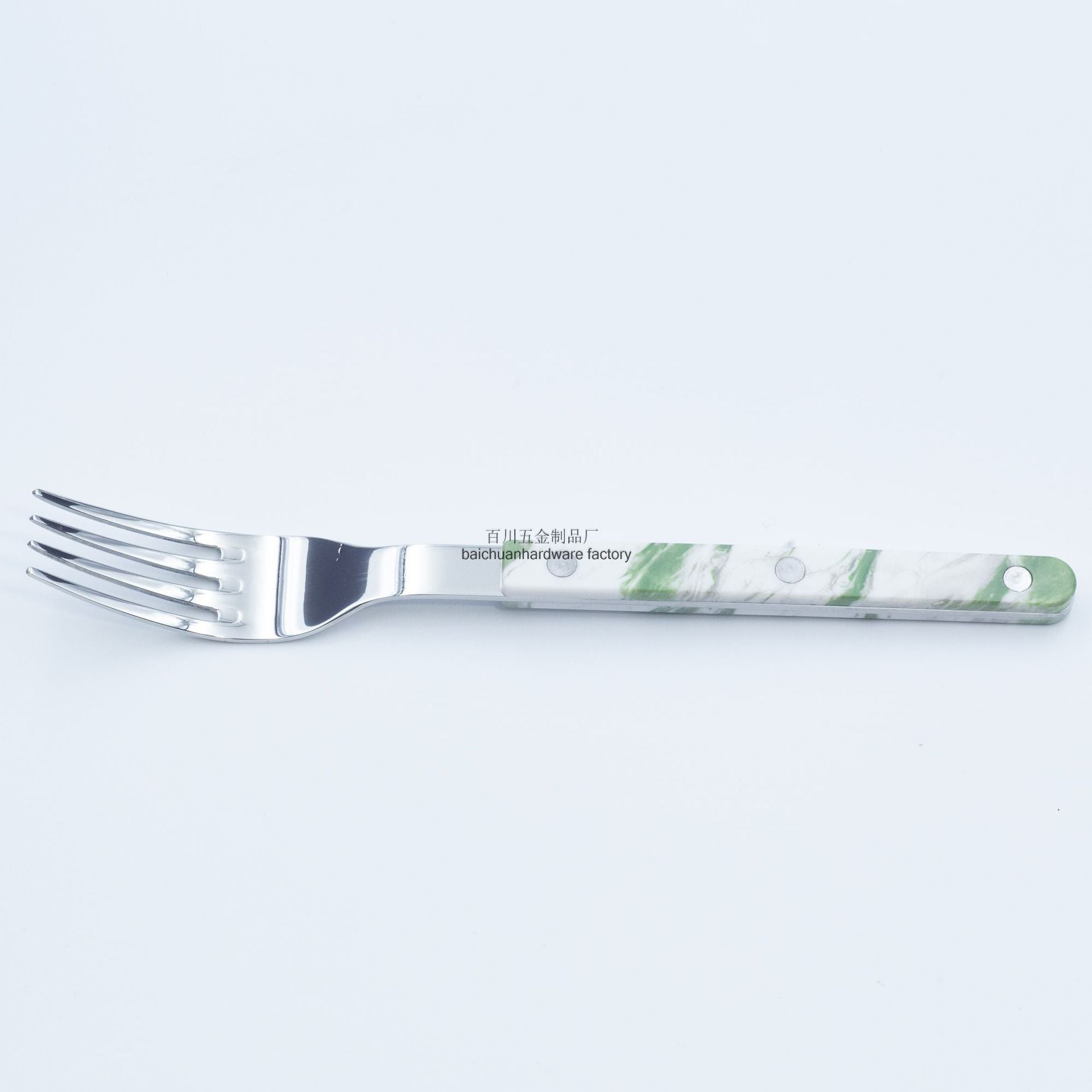Marble Handle Western Tableware Set ABS Butter Fork Spoon Clip Handle Cheese Knife Dessert Chopsticks Spoon Fork