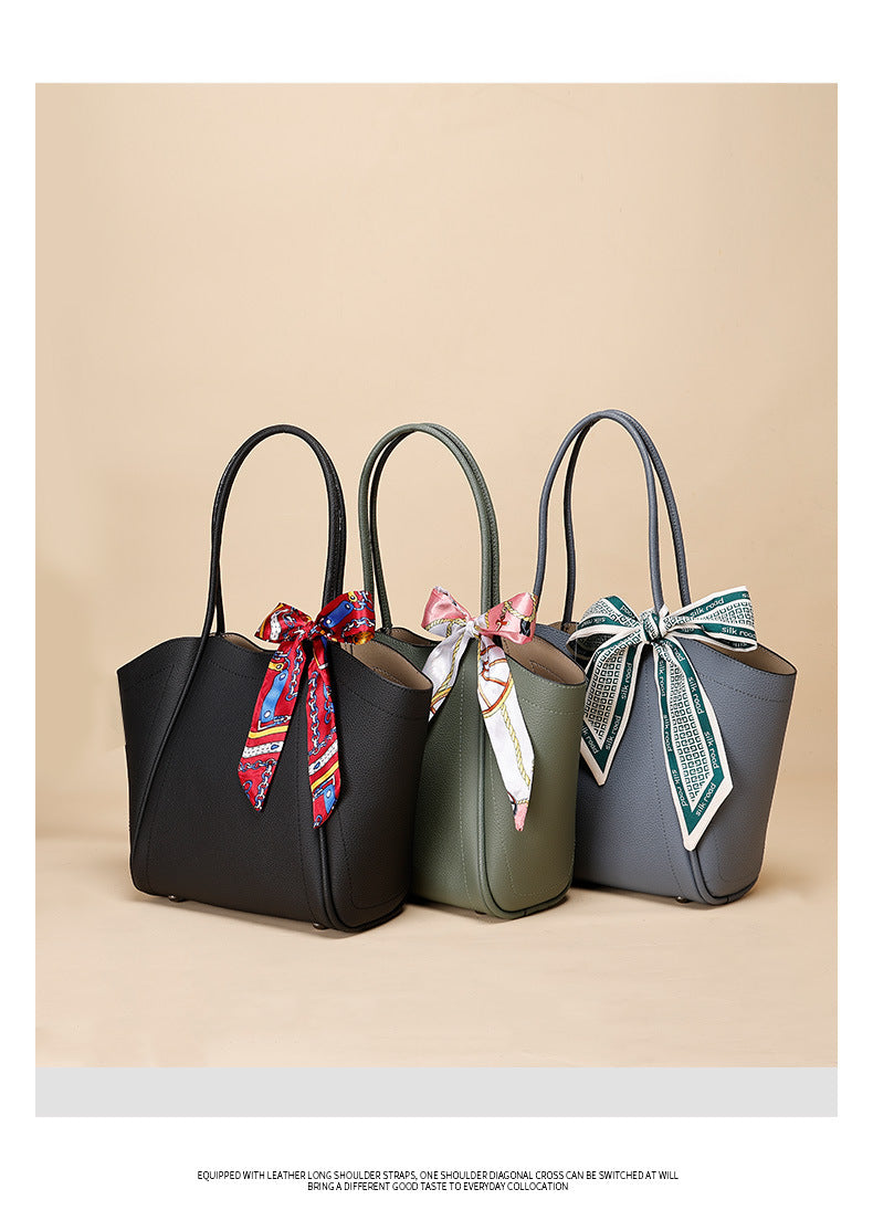 European and American Versatile Wing Bag for Women, Large Capacity Scarf Fashion Women's Bag, Light Luxury Texture Single Shoulder Underarm Bag