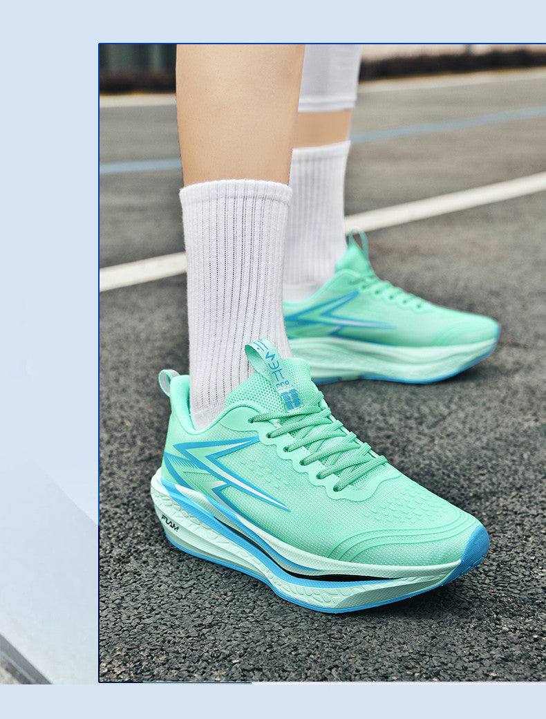 New Large Size Running Shoes Fei Ran4Carbon Plate Marathon Carbon Plate Men's and Women's Racing Body Side Training Sneakers