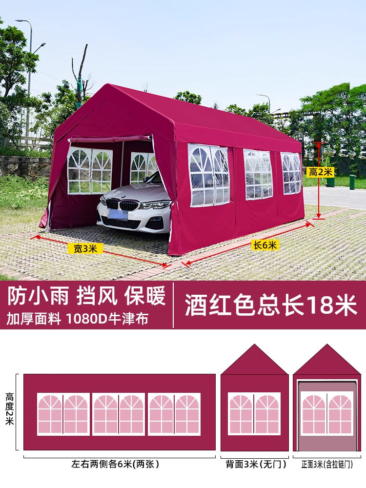 Camping Internet Celebrity Market Stall Tent Cover Thickened Windproof Rainproof Coldproof Outdoor Windproof Cloth Distribution and Dropshipping