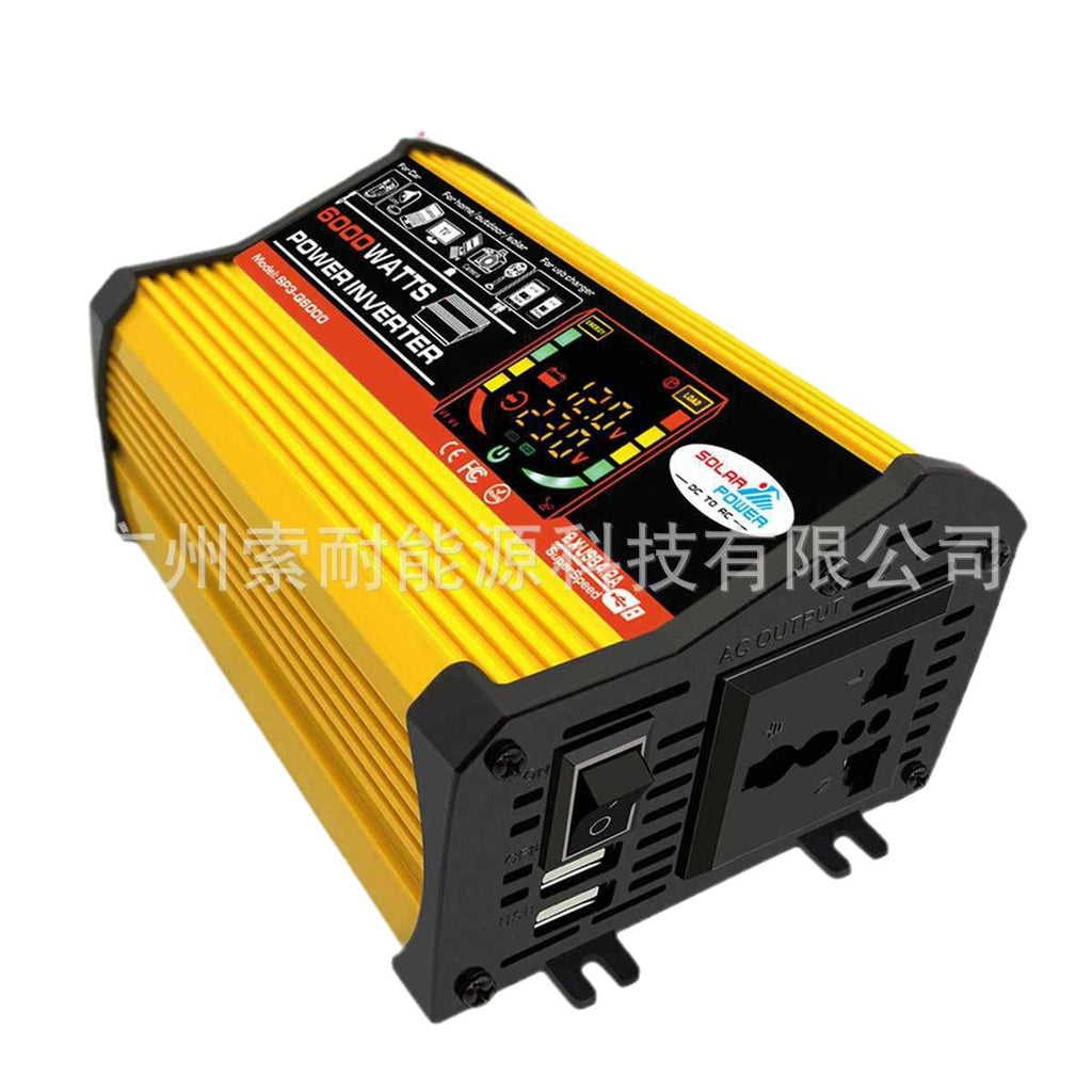 Automobile and Motorcycle Parts Car Inverter Power Supply500W Car Charger Adapter12V Turn110V/220V Vehicle Inverter
