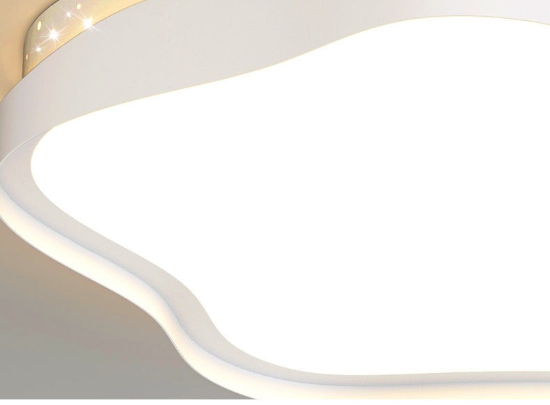 New Nordic Style Living Room Lamp for Home Use, Elegant led Ceiling Lamp Iron Art Room Lamp Creative Simple Bedroom Lamp Round Shape