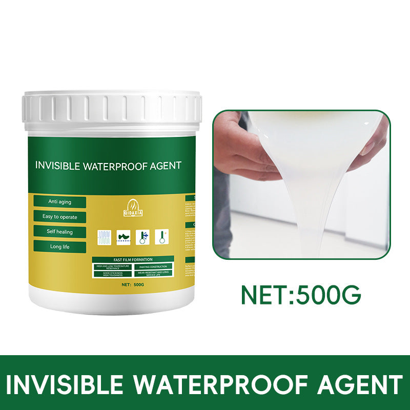 Transparent Waterproof Adhesive for Exterior Walls and Bathrooms, Leak Repair Adhesive, No Brick Smashing, Floor Waterproof Adhesive, Nano Coating