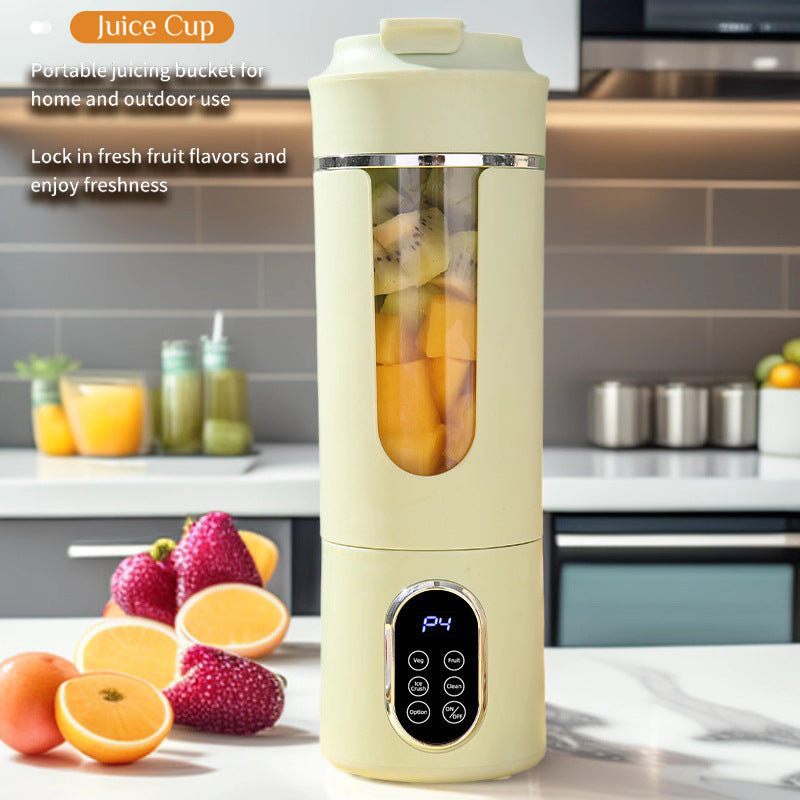 Household Multifunctional Juicer Small Portable Electric Mini Cup Multifunctional Fruit Juicer Cup for Home Kitchen