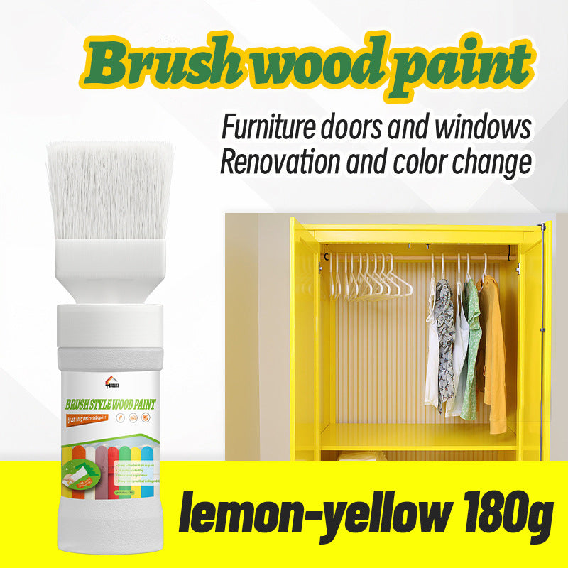 Wooden Brush Paint Solid Wood Cabinet Table Chair Water-Based Coating Door Window Furniture Renovation Color Change Latex Paint Oil Paint