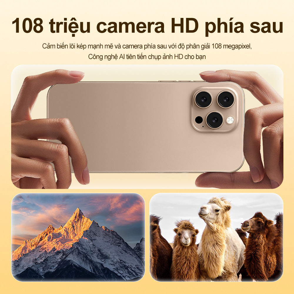 Mobile Phone TK Delivery i16ProMAX4+64Large Screen16pro New Android Phone Hot Sale List