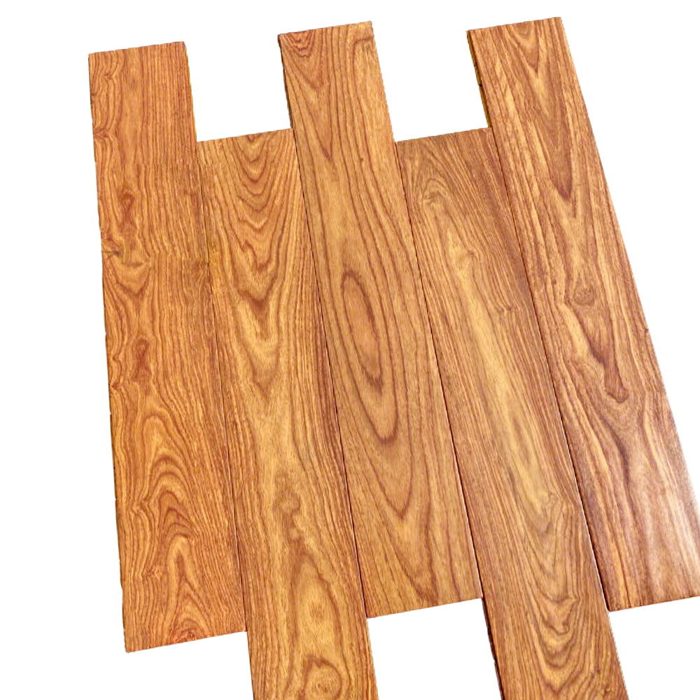 High Quality 14mm Three-Layer Padauk Wood Flooring UV Coated Natural Veneer Surface Stable for Outdoor Modern Interiors