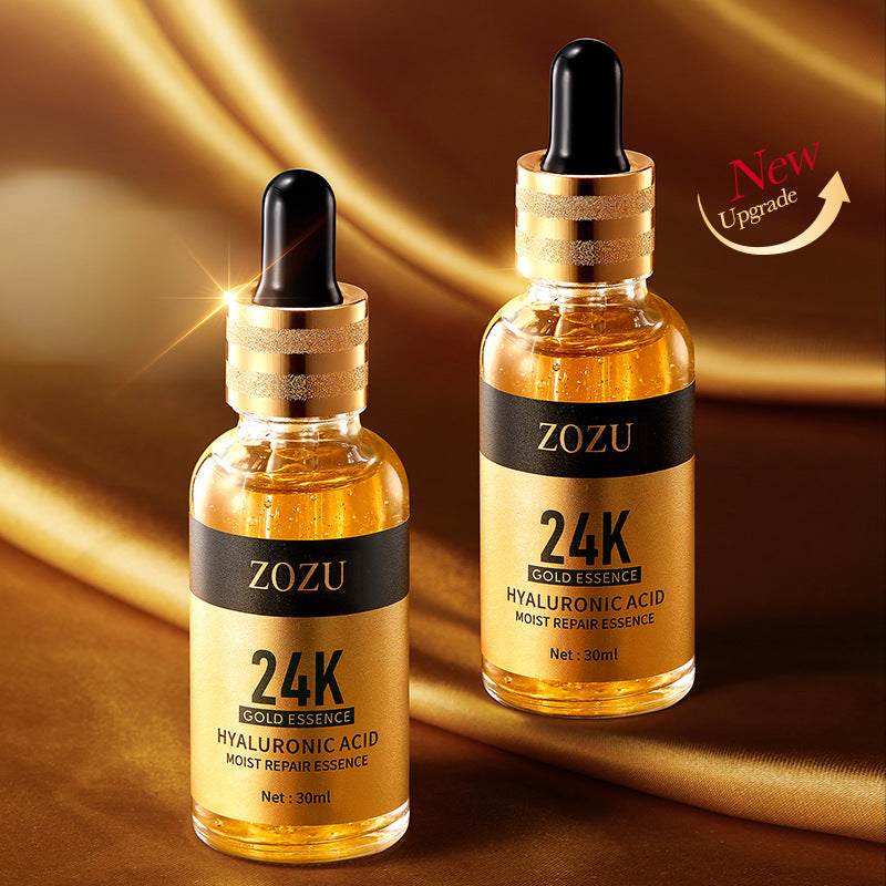 Full English24K Gold Essence ZOZU Hyaluronic acid moisturizing and hydrating skincare wholesale for  trade