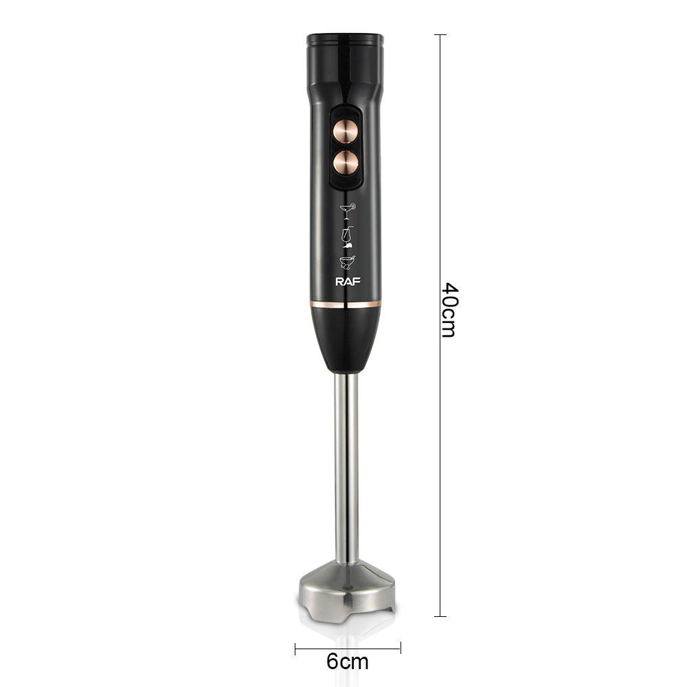 RAF EU Standard Portable Household Food Blender Handheld Electric Stainless Steel Cooking Stick Mixer273