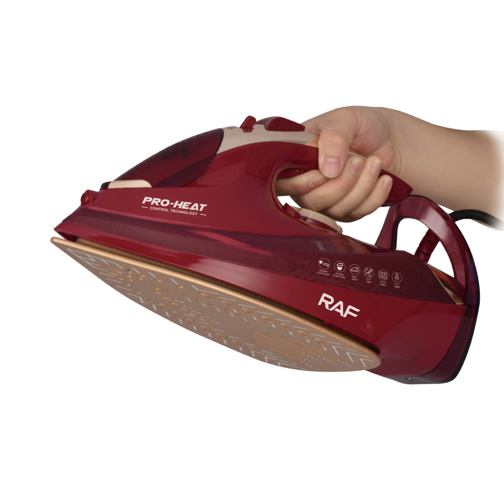 RAF EU Standard Household Powerful Steam Fast Wrinkle Removal Dry and Wet Dual-use Electric Iron Ironing Iron