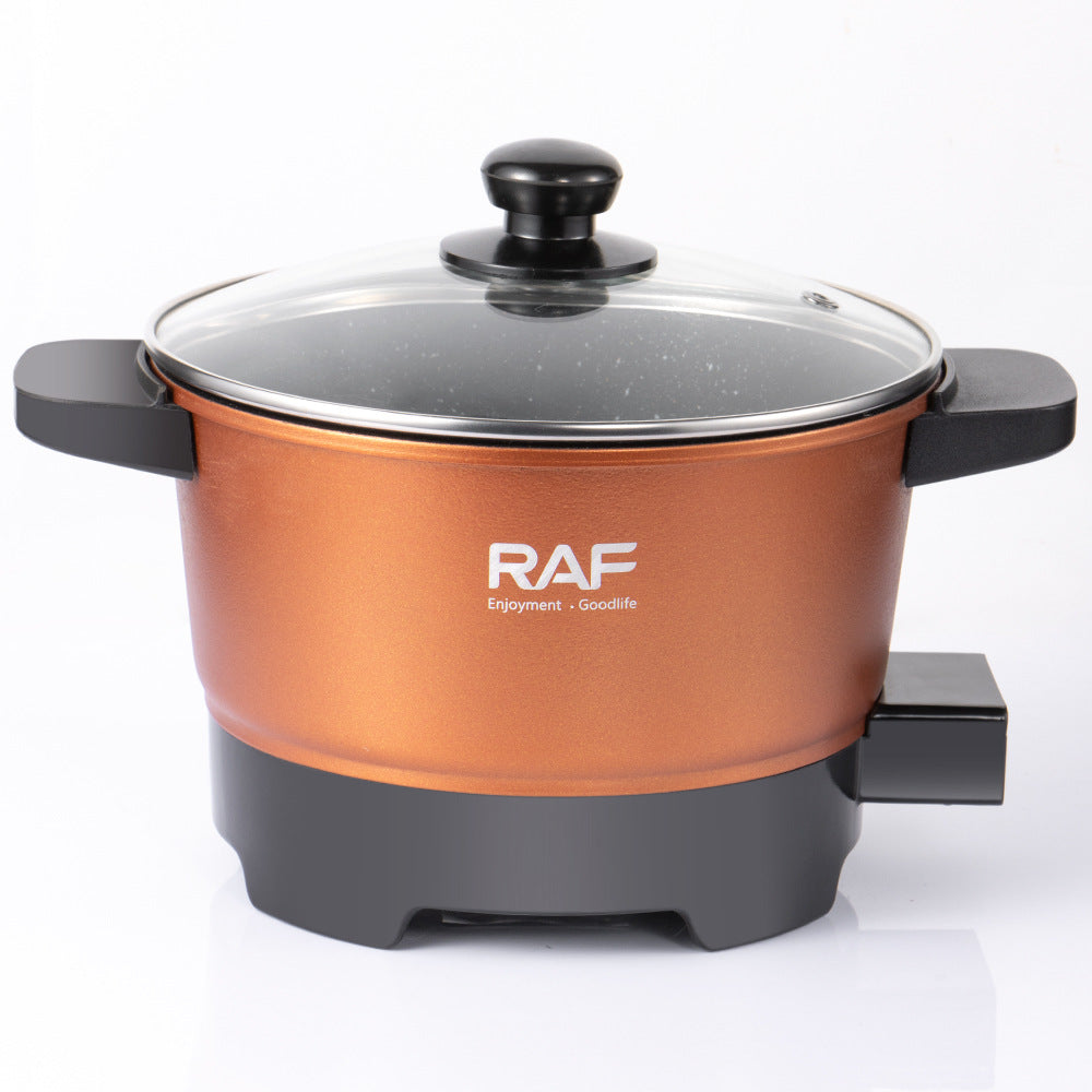 RAF European Standard Household Barbecue Hot Pot Grill and Hot Pot Combo Small Hot Pot BBQ All-in-One Pot Multifunctional Grill Machine