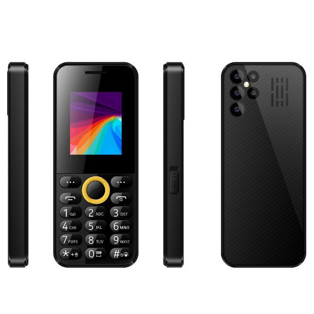 New Y110Elderly Phone with Straight Buttons, Loud Sound, Suitable for Seniors and Students as a Backup Phone
