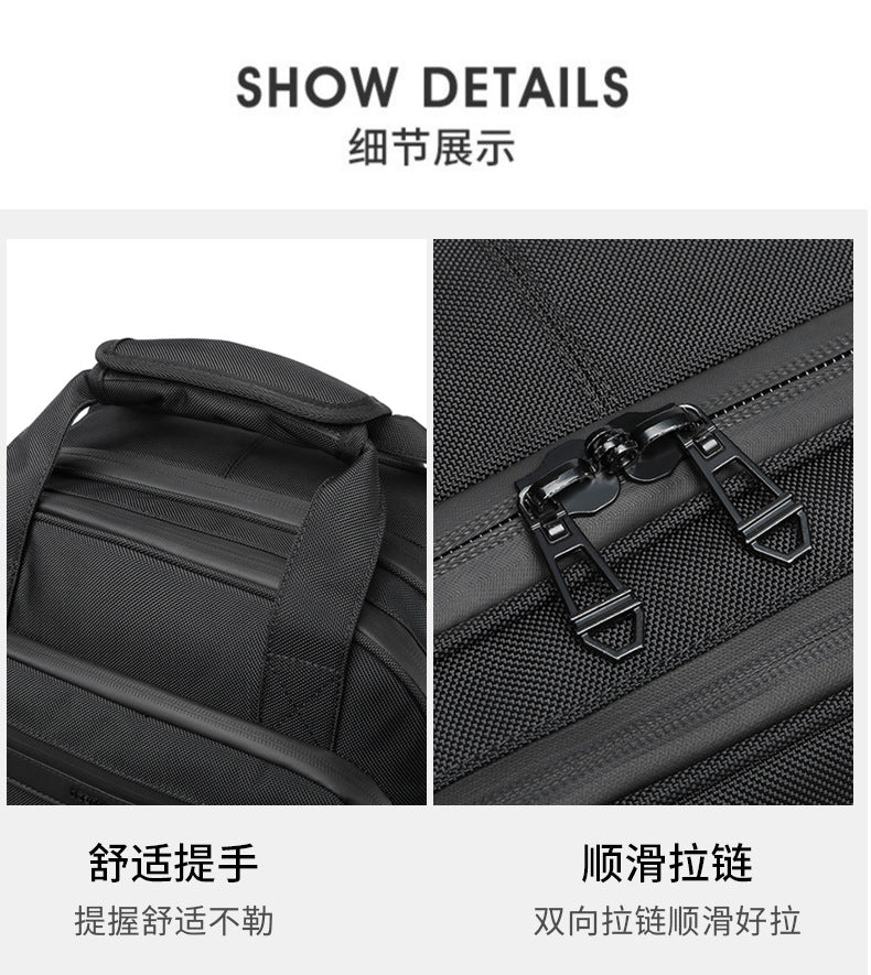 Trolley Travel Bag Business Boarding Bag Large Capacity Waterproof Oxford Cloth Multifunctional Handheld Wheeled Travel Bag
