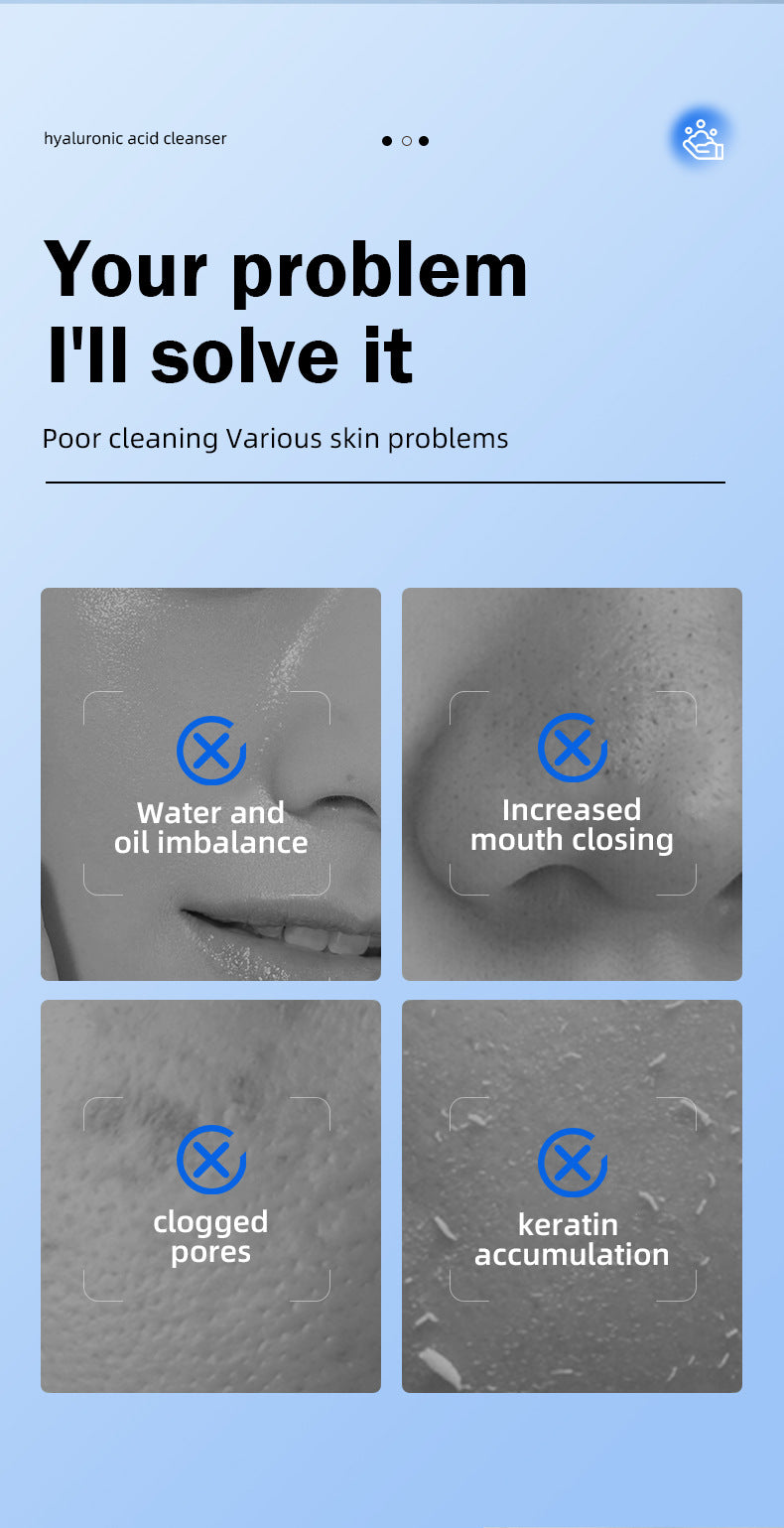 In Stock Moika Facial Cleanser Oil Control Wholesale