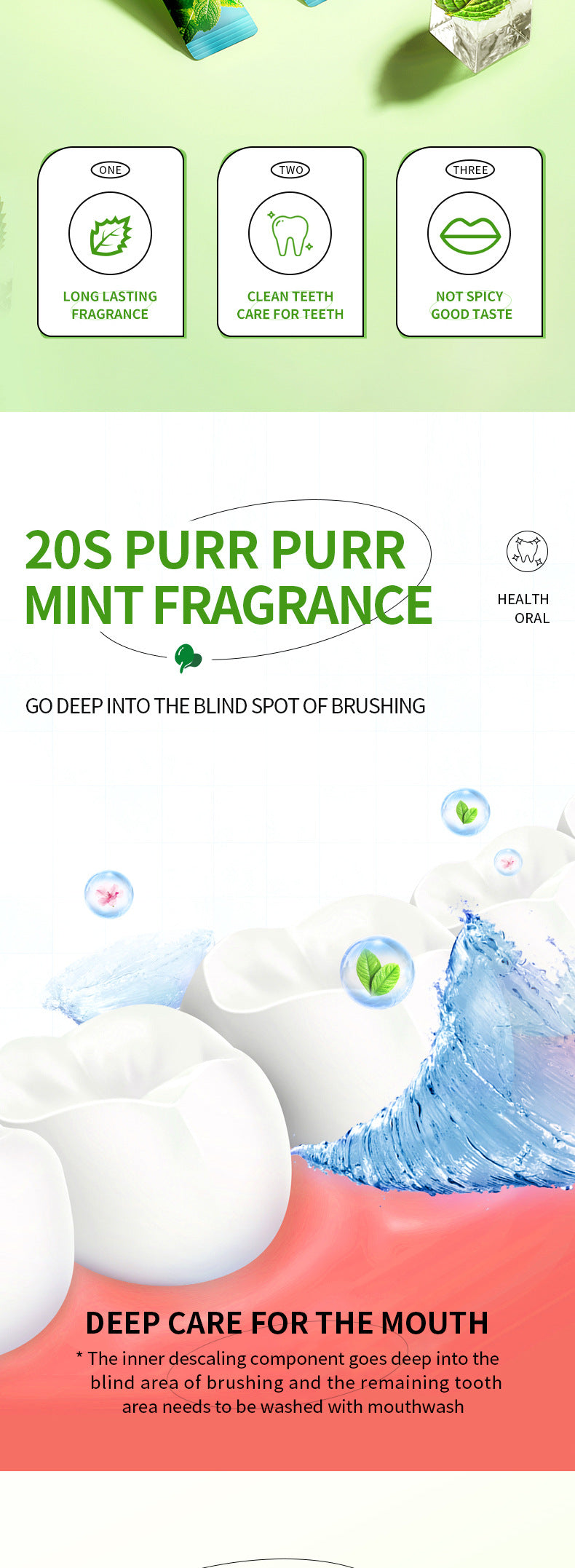 Cross-border Lemon Mouthwash Strips Oral Care Disposable Portable Cleaning Export Manufacturer Wholesale