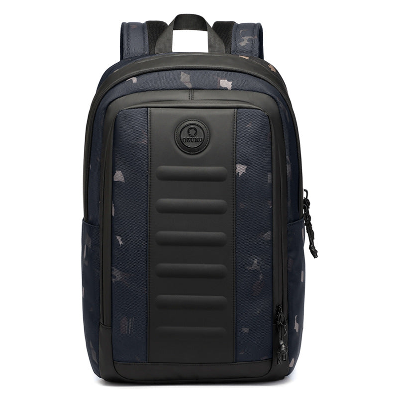 ozuko Business Backpack Men's Large Capacity Computer Backpack Outdoor Waterproof Travel Backpack Backpack