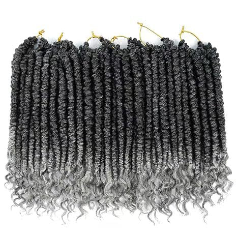 European and American African Synthetic Hair Braids Twist Hair Dreadlock Wig Passion Crochet Double Ponytail