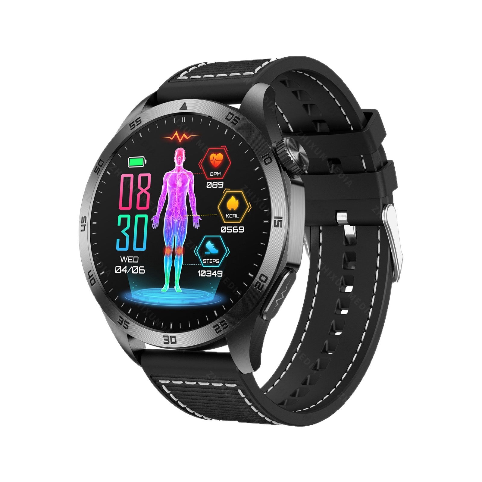 New ET485Smart Watch ECG ECG Health Monitoring Non-Invasive Blood Glucose Measurement Bluetooth Call Smart Watch
