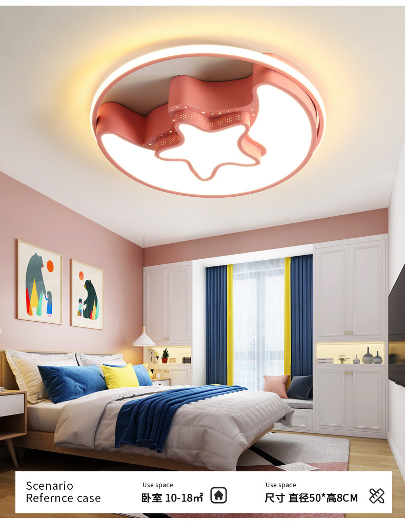 Children's Room Bedroom Light Boys Girls Creative Cartoon Ceiling Light Modern Simple Master Bedroom Light Zhongshan Lighting