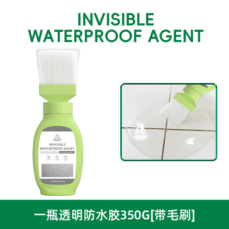 Waterproof Material Transparent Waterproof Glue Bathroom Waterproof Coating No-Brick Smashing Glue Acrylic Invisible Waterproof Agent