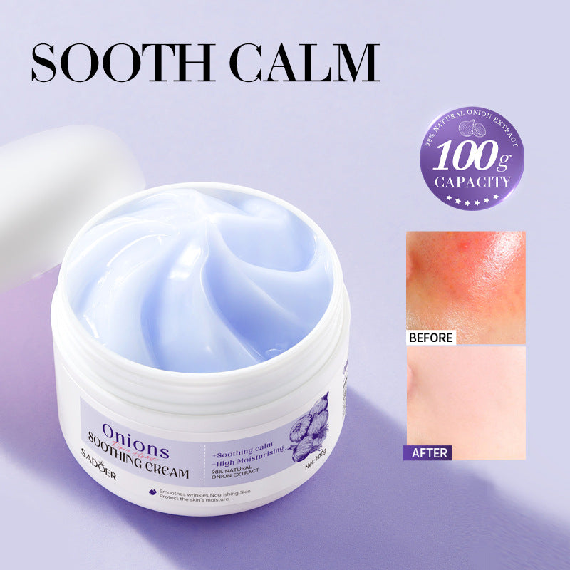 Onion Moisturizing Cream SADOER Plant Moisturizing and Rejuvenating Face Cream Cross-Border Wholesale