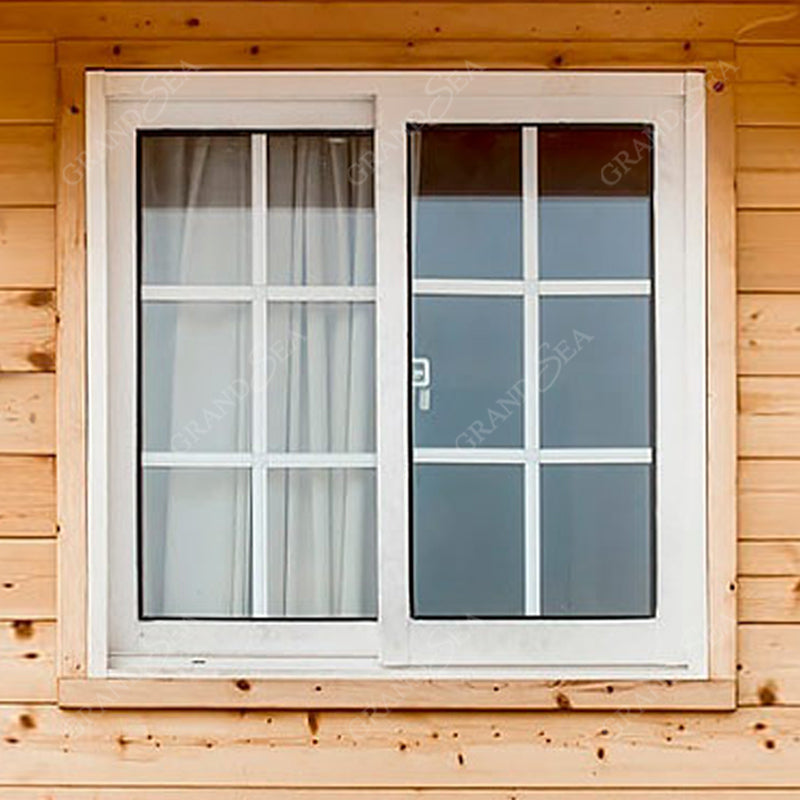 Double Tempered Reflective Glass Aluminium Sliding Windows Economic Price in Africa