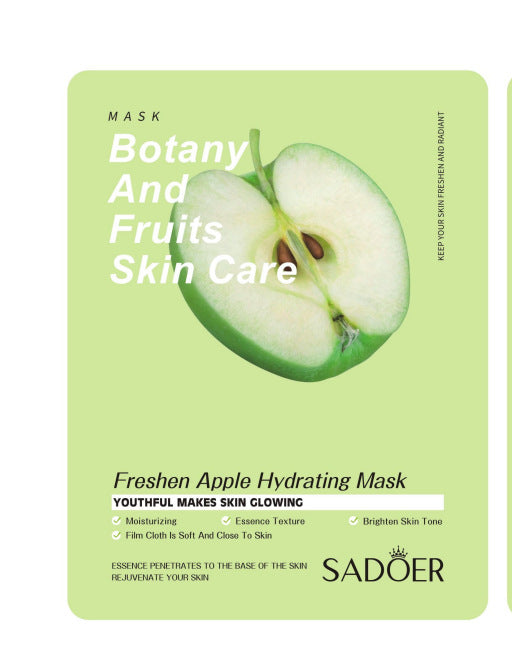 Fruit Mask SADOER Avocado Rose Hydrating Moisturizing Tablets Cross-border Foreign Trade Skincare Wholesale