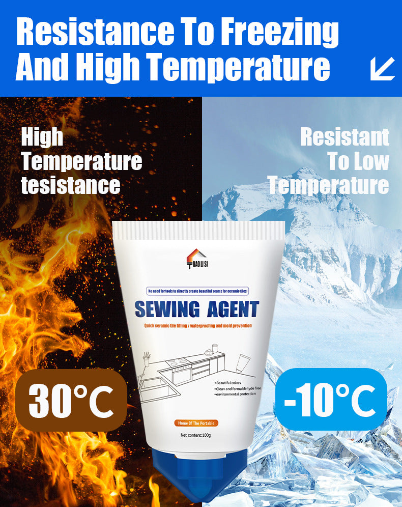 Tile Grout Sealer Floor Tile Kitchen Bathroom Anti-Mold Sealant Sink Toilet Glass Glue Magnetic Tile