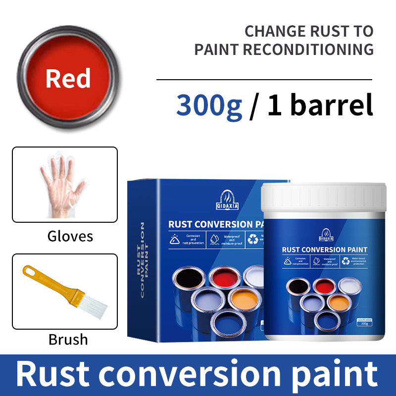 Metallic Paint Rust Conversion Paint Color Steel Tile Renovation Rust Fixing Paint Multi-color Water-based Anti-rust Paint Anti-corrosion Anti-rust Paint
