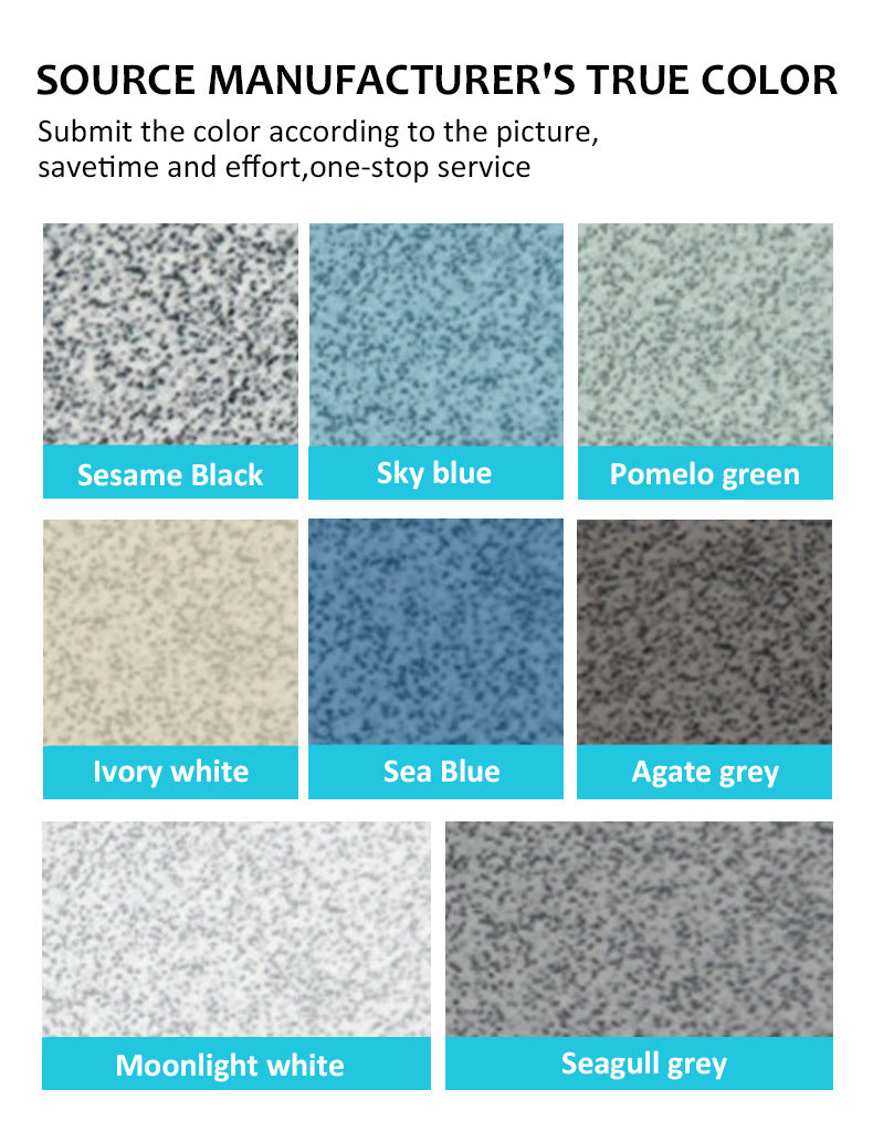 Epoxy Color Sand Self-Leveling Floor Paint Cement Tile Floor Wear-Resistant Non-Slip Imitation Marble Pattern Floor Paint Manufacturer