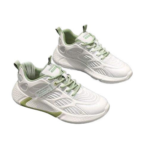 Women's Sports Shoes2025New Spring Women's Shoes Student Casual Shoes Lightweight Shock Absorption Soft Bottom Mesh Breathable Running Shoes
